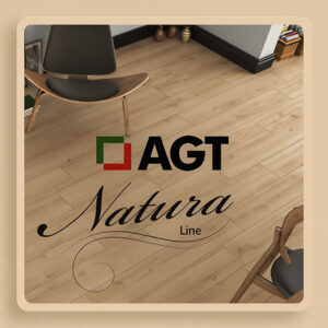 AGT Natura Line laminate flooring in modern living space