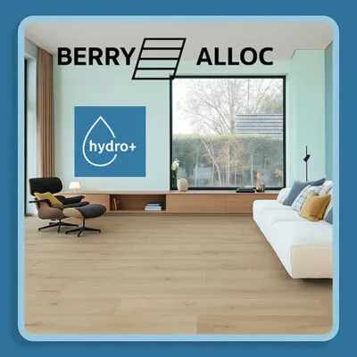 Berry Alloc Hydro+ Laminate Flooring Installation - Water Resistant & Stylish