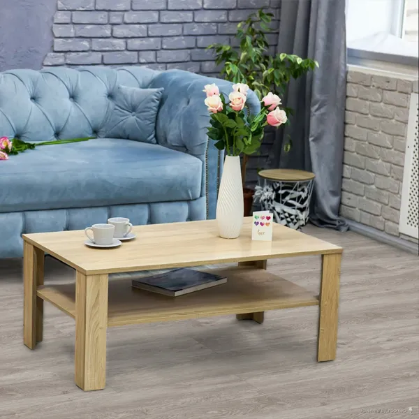 Living room with DeZign 540 Oak Clouded vinyl flooring – modern grey woodgrain finish